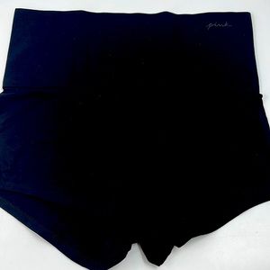 Pink by Victoria’s Secret Boy Shorts Panties XL Black Extra Large 11180906 NWT